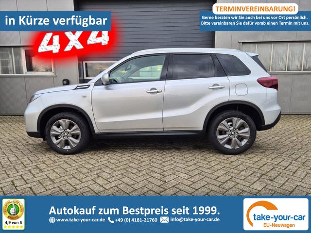 Suzuki Vitara - Comfort 110PS MHEV 4x4 ALLGRIP 1.4 Boosterjet Allrad Navi Klimaautomatik Sitzheizung ACC PDC R&uuml;ckf.Kamera Suzuki-Radio Apple CarPlay Android Auto Touchscreen 2xKeyless 17-LM Vorlauffahrzeug