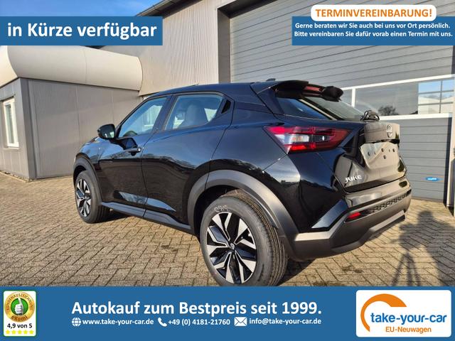 Nissan Juke - 1.0 DIG-T 114PS Acenta Klimaautomatik Sitzheizung R&uuml;ckf.Kamera Bluetooth Touchscreen wireless Apple CarPlay Android Auto Vorlauffahrzeug