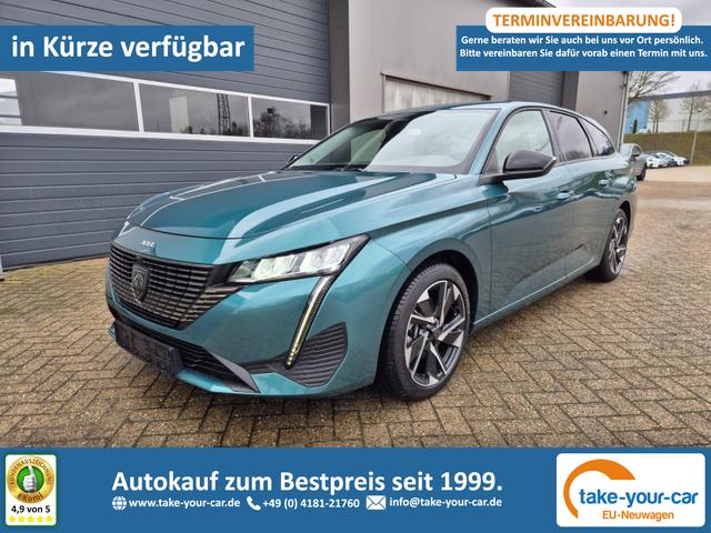 Peugeot 308 SW - Allure 1.2 Hybrid 145PS Automatik LED-Scheinwerfer 10" HD-Touchscreen wireless Apple CarPlay + Android Auto Bluetooth 2x Keyless ACC R&uuml;ckf.Kamera PDC 17"LM Vorlauffahrzeug