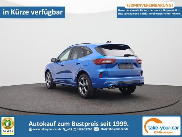Ford Kuga - ST-Line X 243PS PHEV Automatik Sitzheizung v+h Lenkradheizung Frontscheibe beheizb. Navi SYNC4 Apple CarPlay Android Auto Touchscreen PDC 4xKamera 2xKeyless B+O Sound 18"LM vollelektr. Reichweite 66KM Vorlauffahrzeug