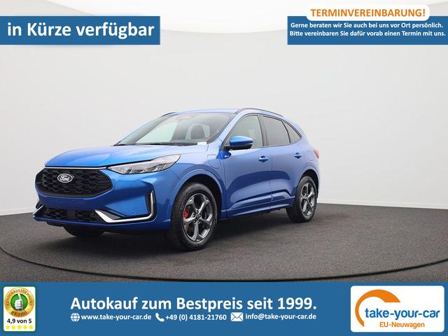 Ford Kuga - ST-Line X 243PS PHEV Automatik Sitzheizung v+h Lenkradheizung Frontscheibe beheizb. Navi SYNC4 Apple CarPlay Android Auto Touchscreen PDC 4xKamera 2xKeyless B+O Sound 18"LM vollelektr. Reichweite 66KM Vorlauffahrzeug