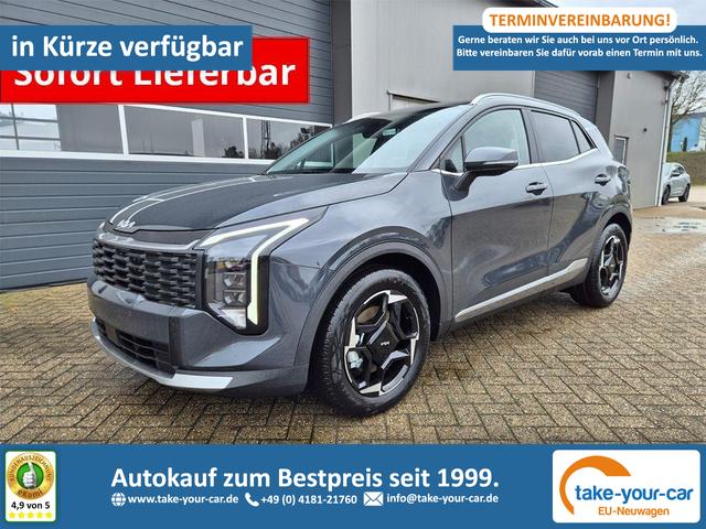 Kia Sportage - Spirit 1.6 T-GDI 150PS Automatik NEUES MODELL MY26 FACELIFT Teil-Leder 18"LM Sitzheizung v+h Lenkradheizung Klimaautomatik ACC Navi Bluetooth Touchscreen Apple CarPlay Android Auto PDC R&uuml;ckf.Kamera 2x Keyless Vorlauffahrzeug