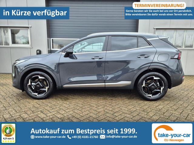 Kia Sportage - Spirit 1.6 T-GDI 150PS Automatik NEUES MODELL MY26 FACELIFT Teil-Leder 18"LM Sitzheizung v+h Lenkradheizung Klimaautomatik ACC Navi Bluetooth Touchscreen Apple CarPlay Android Auto PDC R&uuml;ckf.Kamera 2x Keyless Vorlauffahrzeug