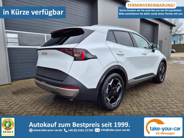 Kia Sportage - Spirit 1.6 T-GDI 150PS Automatik NEUES MODELL MY26 FACELIFT Teil-Leder 18"LM Sitzheizung v+h Lenkradheizung Klimaautomatik ACC Navi Bluetooth Touchscreen Apple CarPlay Android Auto PDC R&uuml;ckf.Kamera 2x Keyless Vorlauffahrzeug