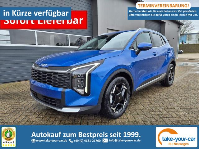 Kia Sportage - Spirit 1.6 T-GDI 150PS Automatik NEUES MODELL MY26 FACELIFT Teil-Leder 18"LM Sitzheizung v+h Lenkradheizung Klimaautomatik ACC Navi Bluetooth Touchscreen Apple CarPlay Android Auto PDC R&uuml;ckf.Kamera 2x Keyless Vorlauffahrzeug