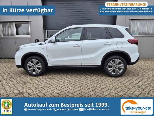 Suzuki Vitara - Comfort 110PS Automatik MHEV 1.4 Boosterjet Klimaautomatik Sitzheizung Navi ACC PDC R&uuml;ckf.Kamera Suzuki-Radio Apple CarPlay Android Auto Touchscreen 2xKeyless 17-LM Vorlauffahrzeug