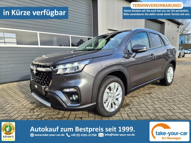 Suzuki S-Cross - Comfort 110PS MHEV 4x4 ALLGRIP 1.4 Boosterjet Navi Klimaautomatik Sitzheizung ACC PDC v+h R&uuml;ckf.Kamera Suzuki-Radio Apple CarPlay Android Auto Touchscreen 2xKeyless 17-LM Vorlauffahrzeug