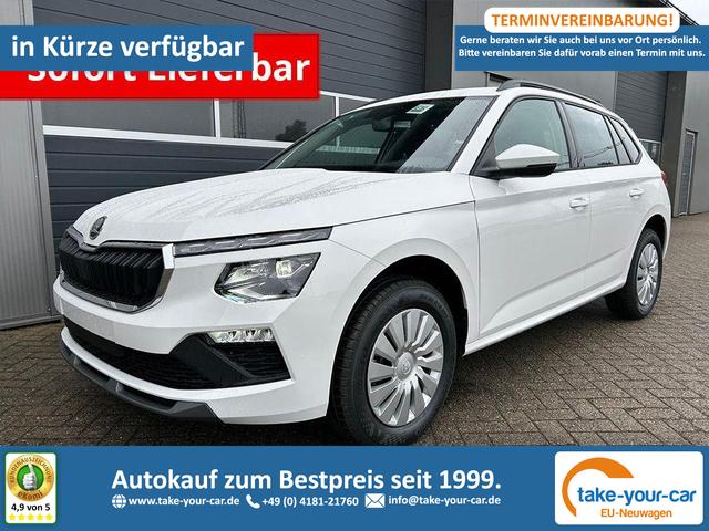 Skoda Kamiq - 1.0 TSI 115PS DSG Selection Matrix-LED Sitzheizung Garantieverl&auml;ngerung Klimaautomatik Parksensoren Skoda-Radio drahtlos Apple CarPlay + Android Auto Digital Cockpit Tempomat abg.Scheiben Vorlauffahrzeug