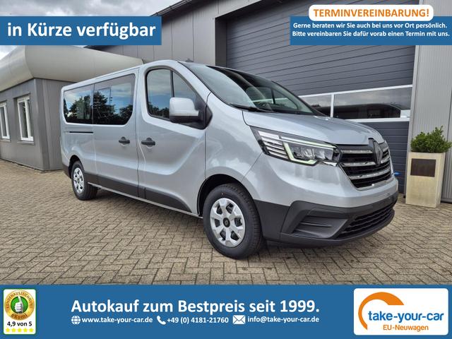Renault Trafic - Combi L2 2.0 dCi 150PS Grand Evolution 9-Sitzer Rollstuhlrampe Rollstuhlsicherung Schiebet&uuml;r l+r Klima v+h DAB Bluetooth Touchscreen Apple CarPlay Android Auto PDC R&uuml;ckf.Kamera Vorlauffahrzeug