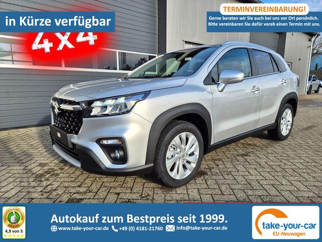 Suzuki S-Cross - Comfort 110PS MHEV 4x4 ALLGRIP 1.4 Boosterjet Navi Klimaautomatik Sitzheizung ACC PDC v+h R&uuml;ckf.Kamera Suzuki-Radio Apple CarPlay Android Auto Touchscreen 2xKeyless 17-LM Vorlauffahrzeug