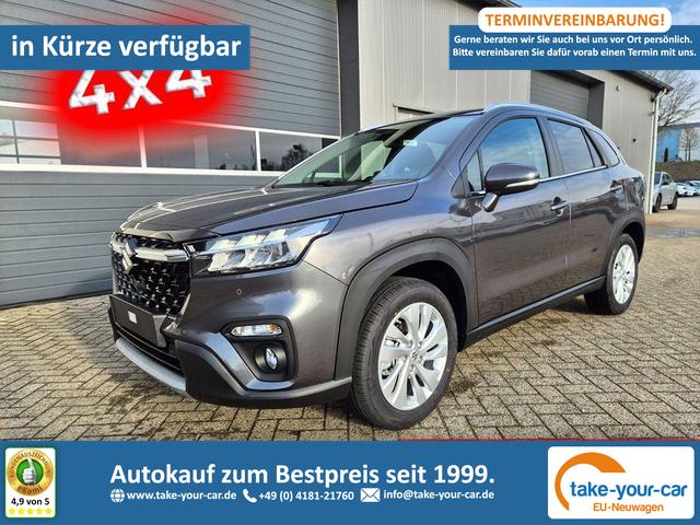 Suzuki S-Cross - Comfort 110PS MHEV 4x4 ALLGRIP 1.4 Boosterjet Navi Klimaautomatik Sitzheizung ACC PDC v+h R&uuml;ckf.Kamera Suzuki-Radio Apple CarPlay Android Auto Touchscreen 2xKeyless 17-LM Vorlauffahrzeug