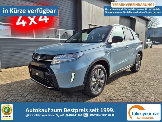Suzuki Vitara - Comfort 110PS MHEV 4x4 ALLGRIP 1.4 Boosterjet Allrad Navi Klimaautomatik Sitzheizung ACC PDC R&uuml;ckf.Kamera Suzuki-Radio Apple CarPlay Android Auto Touchscreen 2xKeyless 17-LM Vorlauffahrzeug