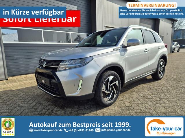 Suzuki Vitara - Comfort+ 110PS Automatik MHEV 1.4 Boosterjet Teilleder Navi Klimaautomatik Sitzheizung ACC PDC v+h R&uuml;ckf.Kamera Suzuki-Radio Apple CarPlay Android Auto Touchscreen 2xKeyless 17-LM Vorlauffahrzeug