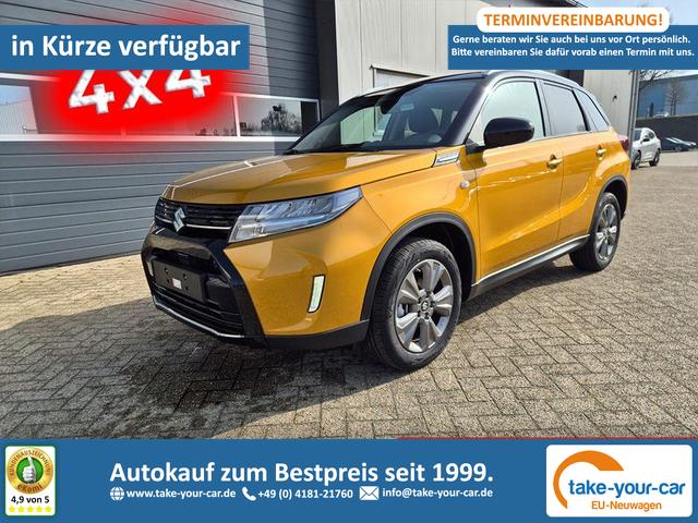 Suzuki Vitara - Comfort 110PS MHEV 4x4 ALLGRIP 1.4 Boosterjet Allrad Navi Klimaautomatik Sitzheizung ACC PDC R&uuml;ckf.Kamera Suzuki-Radio Apple CarPlay Android Auto Touchscreen 2xKeyless 17-LM Vorlauffahrzeug