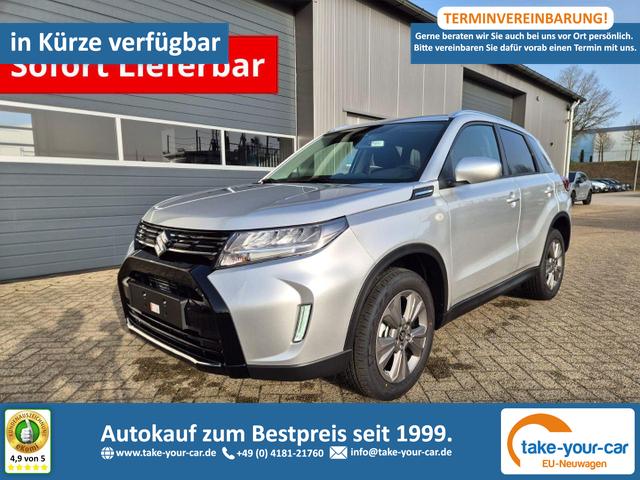 Suzuki Vitara - Comfort 110PS Automatik MHEV 1.4 Boosterjet Klimaautomatik Sitzheizung Navi ACC PDC R&uuml;ckf.Kamera Suzuki-Radio Apple CarPlay Android Auto Touchscreen 2xKeyless 17-LM Vorlauffahrzeug