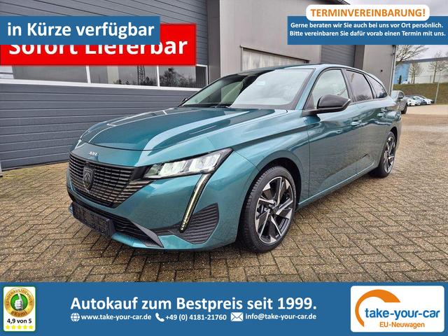 Peugeot 308 SW - Allure 1.2 Hybrid 145PS Automatik LED-Scheinwerfer 10" HD-Touchscreen wireless Apple CarPlay + Android Auto Bluetooth 2x Keyless ACC R&uuml;ckf.Kamera PDC 17"LM Vorlauffahrzeug