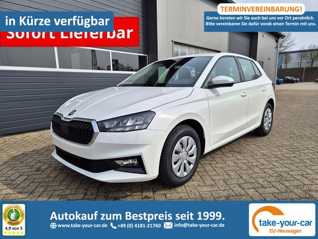 Skoda Fabia - 1.0 TSI 95PS Selection 5-t&uuml;rig R&uuml;ckf.Kamera Parksensoren Sitzheizung Multifunktionslenkrad Klima Skoda-Radio Bluetooth Touchscreen Tempomat Nebelsch. Apple CarPlay + Android Auto Vorlauffahrzeug