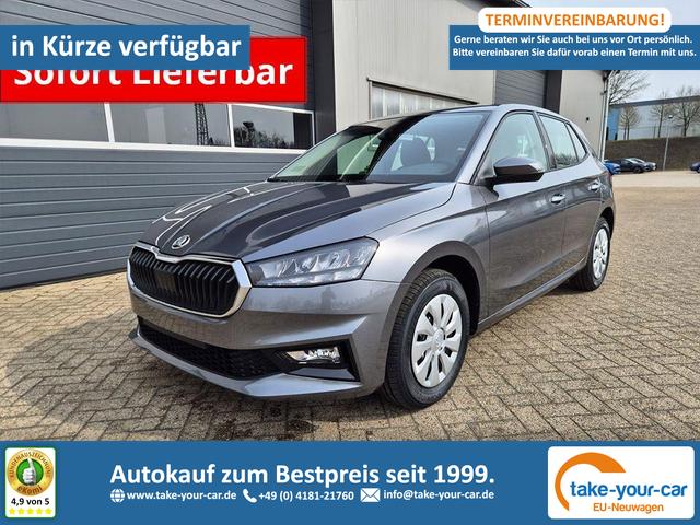 Skoda Fabia - 1.0 TSI 95PS Selection 5-t&uuml;rig R&uuml;ckf.Kamera Parksensoren Sitzheizung Multifunktionslenkrad Klima Skoda-Radio Bluetooth Touchscreen Tempomat Nebelsch. Apple CarPlay + Android Auto Vorlauffahrzeug