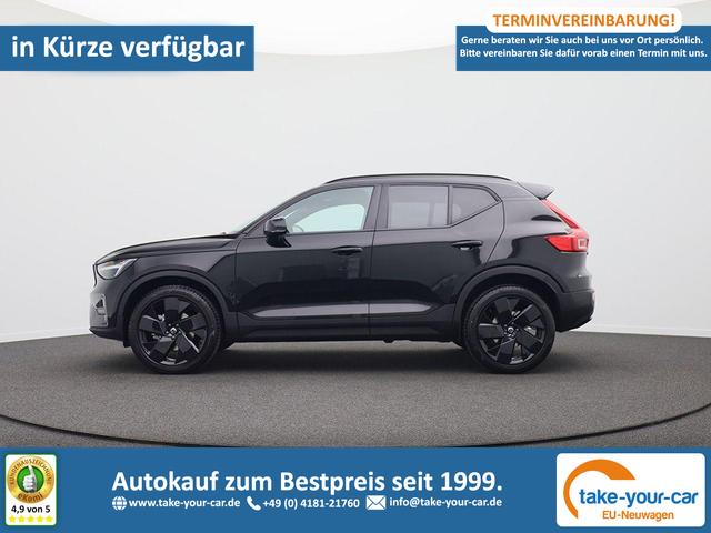 Volvo XC40 - 2.0 Black Edition Plus B4 Mild-Hybrid 197PS Automatik elektr. PanoDach R&uuml;ckf.Kamera PDC v+h ACC el.Heckklappe Harman/Kardon-Sound Klimaautomatik Sitzheizung Lenkradheizung Apple CarPlay Android Auto 20-LM Vorlauffahrzeug