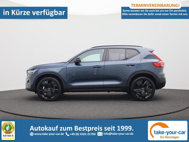 Volvo XC40 - 2.0 Black Edition Plus B4 Mild-Hybrid 197PS Automatik elektr. PanoDach R&uuml;ckf.Kamera PDC v+h ACC el.Heckklappe Harman/Kardon-Sound Klimaautomatik Sitzheizung Lenkradheizung Apple CarPlay Android Auto 20-LM Vorlauffahrzeug