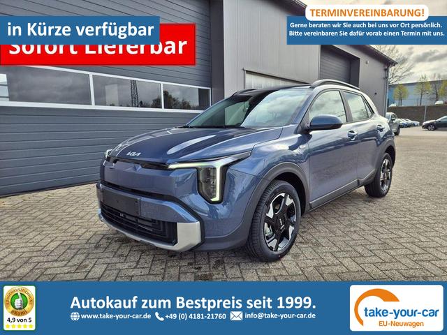 Kia Stonic - Vision 1.0 T-GDI 100PS Automatik NEUES MODELL Sitzheizung Lenkradheizung PDC v+h R&uuml;ckf.Kamera Klima Bluetooth Touchscreen Apple CarPlay Android Auto Tempomat 16"LM Vorlauffahrzeug