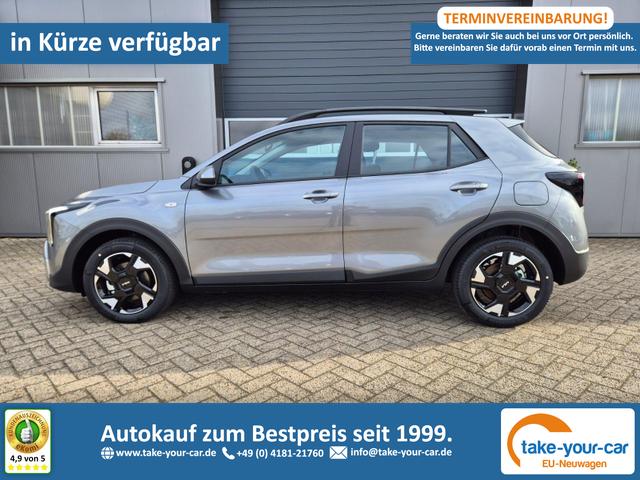 Kia Stonic - Vision 1.0 T-GDI 100PS Automatik NEUES MODELL Sitzheizung Lenkradheizung PDC v+h R&uuml;ckf.Kamera Klima Bluetooth Touchscreen Apple CarPlay Android Auto Tempomat 16"LM Vorlauffahrzeug