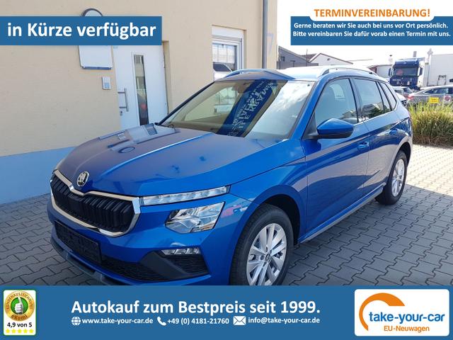 Skoda Kamiq - Top Selection 5J. Garantie ACC Kamera PDC v+h 17 Zoll LM Klimaauto Virt.Cockpit LED SmartLink Sitzheizg. Vorlauffahrzeug