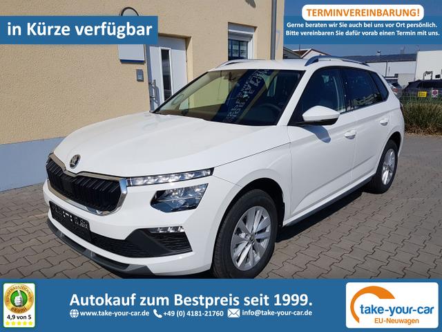 Skoda Kamiq - Top Selection 5J. Garantie ACC Kamera PDC v+h 17 Zoll LM Klimaauto Virt.Cockpit LED SmartLink Sitzheizg. Vorlauffahrzeug