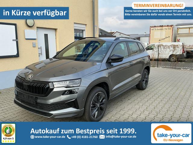 Skoda Karoq - Sportline 5J.G. Sound Amundsen Matrix 360° ParkAssist Diebstahlw. Vorlauffahrzeug
