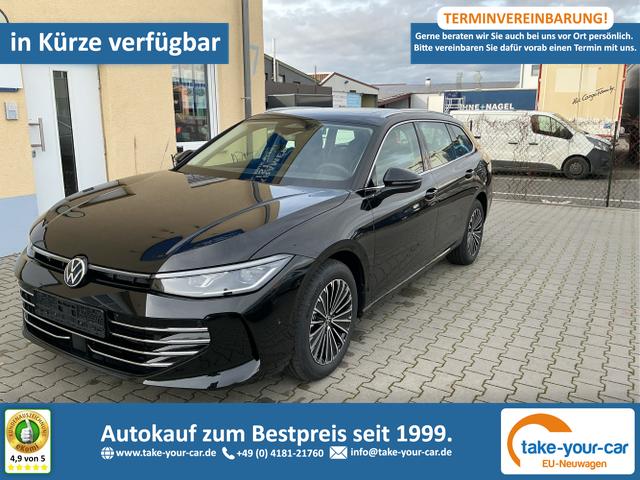Volkswagen Passat Variant - Elegance AHK P.-Dach 360° Kamera 17 Zoll Navi. Matrix Massage ACC Vorlauffahrzeug