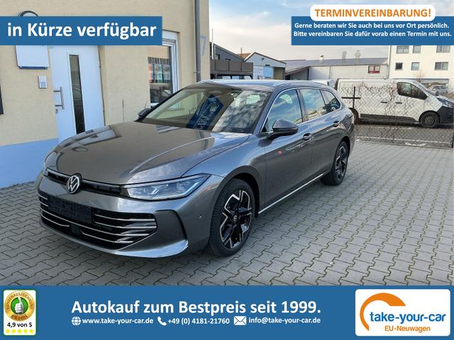 Volkswagen Passat Variant - Elegance P. Dach 18 Zoll Navi. Matrix Massage ACC Kamera Vorlauffahrzeug