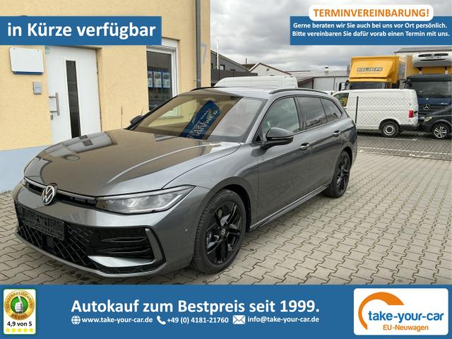 Volkswagen Passat Variant - R-Line 4WD Standh. P.-Dach Black Style P. Navi Head-UP Matrix-LED ACC Vorlauffahrzeug