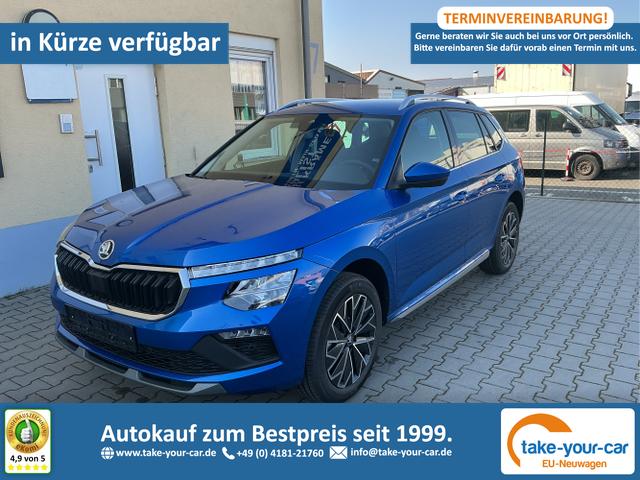 Skoda Kamiq - Top Selection 5J. Garantie ACC Kamera PDC v+h 17 Zoll LM Klimaauto Virt.Cockpit LED SmartLink Sitzheizg. Vorlauffahrzeug