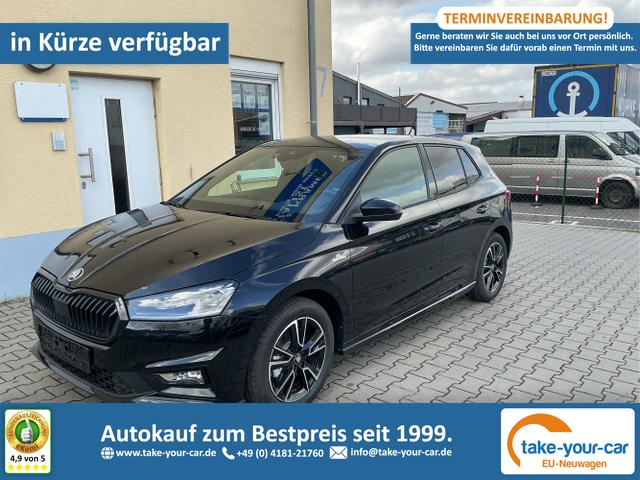 Skoda Fabia - Monte Carlo 5J. Garantie Doppelter Ladeboden Klimaauto 16 Zoll LM Bi-LED Kamera Kessy Vorlauffahrzeug