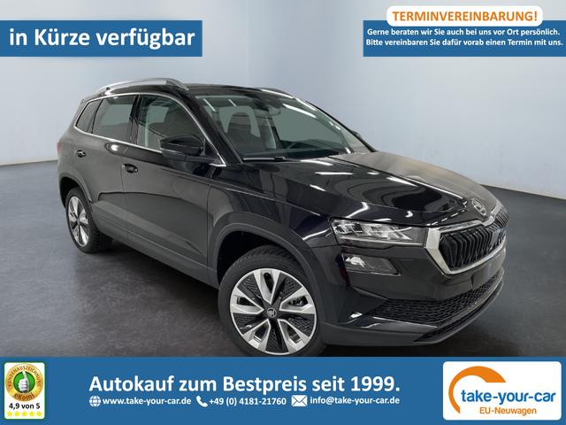 Skoda Karoq - Selection 1.5 TSI DSG 150PS/110kW 2026 +AHK +18"ALU +KESSY +BHZ. Lenkrad Vorlauffahrzeug