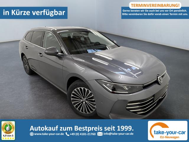 Volkswagen Passat Variant - Elegance 2.0 TDI 150PS 110kW EVO SCR DSG7 2026 +AHK+AKUSTIK+360+TRAVEL ASSIST Vorlauffahrzeug