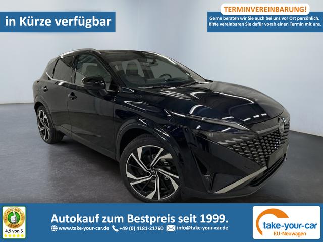 Nissan Qashqai - Tekna+ 1.3 MHEV 158PS/116kW Xtronic 2025 +20"ALU+PANO+BOSE+HuD Vorlauffahrzeug