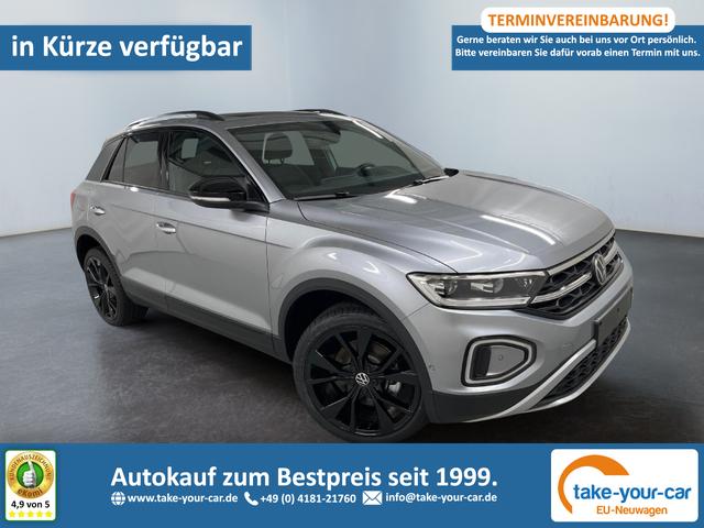 Volkswagen T-Roc - Black Edition/Silver Edition 1.5 TSI 150PS/110kW DSG 2025 +Black Paket+19"ALU+MATRIX+PANO Vorlauffahrzeug