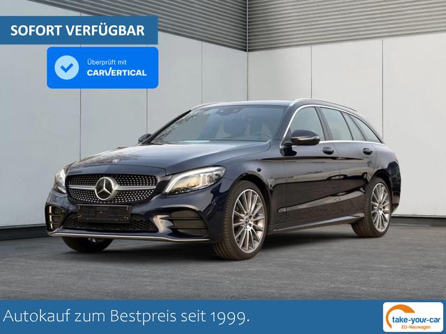 Mercedes-Benz C-Klasse - C 300 T AMG-Line+LED+NAVI+KAMERA+19"AMG-Felgen+el.HECK Gebrauchtfahrzeug