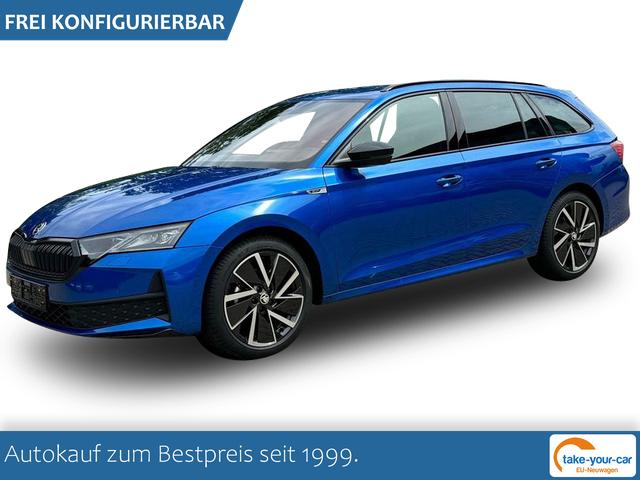 Skoda Octavia Combi - Sportline KAMERA+SHZ+PDC+LED+SMARTLINK+17" ALU+KLIMA Bestellfahrzeug 