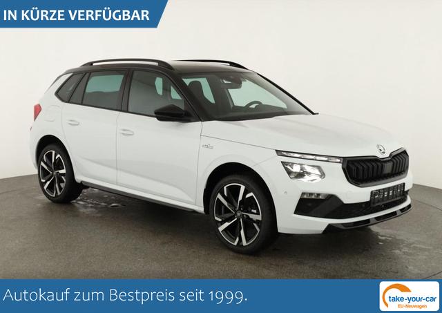 Skoda Kamiq - Monte Carlo 1.0 TSI DSG Carlo, Matrix, AHK, 18-Zoll, Pano, Navi, el.Klappe, 5 J.-Garantie Vorlauffahrzeug