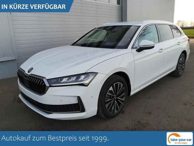 Skoda Superb Combi - 2.0 TDI 142kW 4x4 Selection DSG AHK 360 Head Up Vorlauffahrzeug