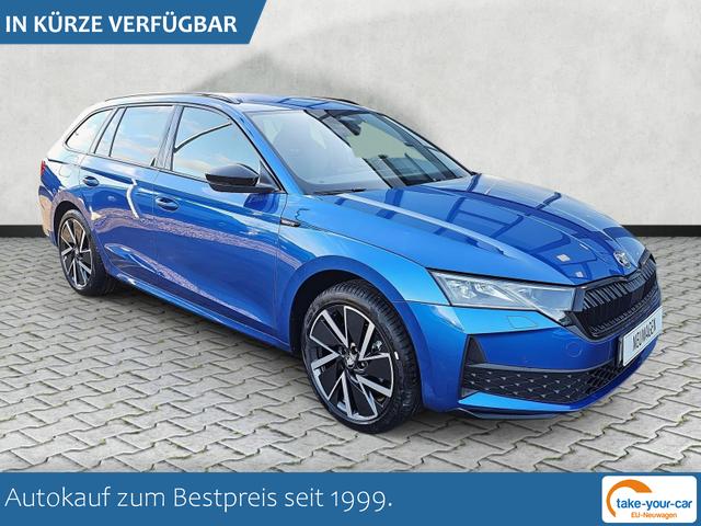 Skoda Octavia Combi - 1.5 TSI mHEV 110 kW Sportline eTSI DSG Matrix 18" Vorlauffahrzeug