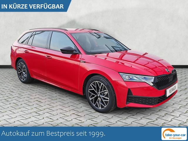 Skoda Octavia Combi - 1.5 TSI mHEV 110 kW Sportline eTSI DSG Matrix 4JGa Vorlauffahrzeug