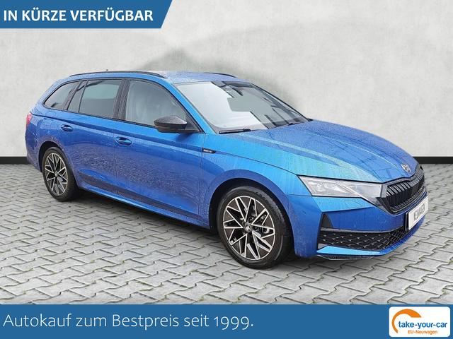 Skoda Octavia Combi - 1.5 TSI mHEV 110 kW Sportline eTSI DSG AHK 4J.Gar. Vorlauffahrzeug