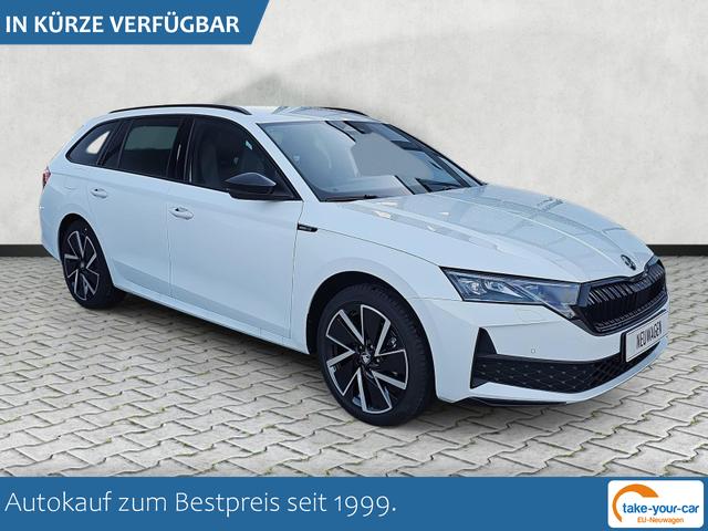 Skoda Octavia Combi - 1.5 TSI mHEV 110 kW Sportline eTSI DSG Matrix 18" Vorlauffahrzeug