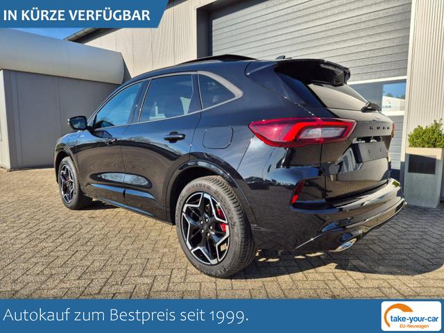 Ford Kuga - ST-Line X 243PS PHEV Automatik Matrix-LED schwenkb. AHK elektr. PanoDach Sitzheizung v+h Lenkradheizung Frontscheibe beheizb. Navi SYNC4 Apple CarPlay Android Auto Touchscreen PDC 4xKamera 2xKeyless B+O Sound 19"LM vollelektr. Reichweite 65KM Vorlauffahrzeug