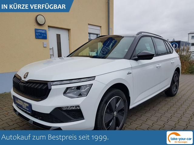Skoda Kamiq - Monte Carlo 5J.G. AHK Elektr. Heckklappe Doppelter Ladeboden Klimaauto Virt.Cockpit Matrix Kessy PDC v+h Vorlauffahrzeug