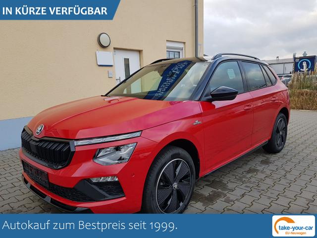 Skoda Kamiq - Monte Carlo 5J.G. AHK Elektr. Heckklappe Doppelter Ladeboden Klimaauto Virt.Cockpit Matrix Kessy PDC v+h Vorlauffahrzeug
