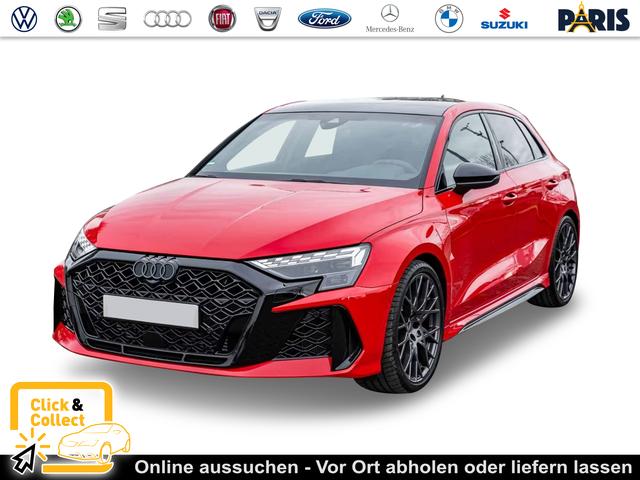 Audi RS3 Sportback - 360KAM+SHZ+KLIMA+LED+SOUND+19"ALU+DESIGNPAKET ROT